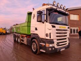 Scania R480 8×4, pašizgāzēji