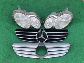 Mercedes-Benz CLK klasė, 152 741-00 152 742-00, Lempos 180 euru grotos po 100 euru