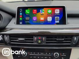 BMW X6 Carplay android auto modulis f16 f86 nbt nbt evo sistemoms