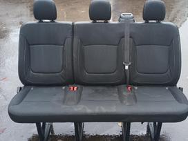 Renault Trafic sėdynės