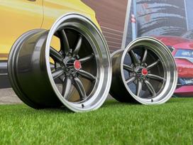 Autowheels Watanabe Rota style Grey, lengvojo lydinio, R15