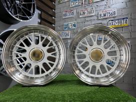 Autowheels BBS LM style BMW Audi MB White, light alloy, R17