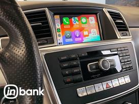 Mercedes-Benz ML klasė Carplay android auto modulis w166 ntg 4 5 sistemai wireless