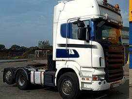 Scania R420 6x2 + hydro, double sleeper