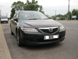 Mazda 6 dalimis. Yra mazda 6 2004 juoda 100kw