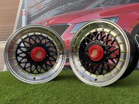 Autowheels Porsche Mesh Mags Style BMW, lengvojo lydinio, R15