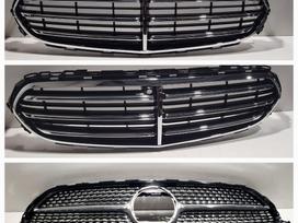 Mercedes-Benz E klasė bamperiai, apdailos grotelės