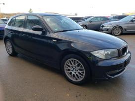 BMW 118 Bmw 118 2008m juoda spalva 475 9 lieti ratai variklis n43b20a