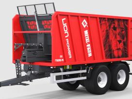 Metal-Fach T935/6 LION, puspiekabes, piekabes