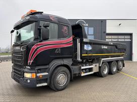 Scania R730 VIBRO KIPPER RETADER, pašizgāzēji
