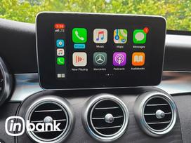 Mercedes-Benz C klasė Carplay android auto modulis w205 ntg 5 0 sistemai wireless