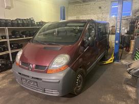 Renault Trafic dalimis. Originalios kokybiškos naudotos mikroautobusų detalės