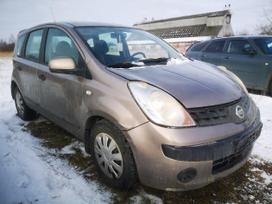 Nissan Note rezerves daļās. Automobilis ardomas dalimis запасные части авто