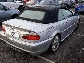 BMW 330 Bmw e46 cabrio 3 0i 170kw m54b30 spalva titansilber metallic