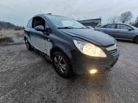 Opel Corsa for parts. Automobilis ardomas dalimis запасные части автомобил