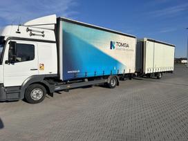 Mercedes-Benz Atego, bortiniai su užuolaidomis