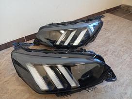Peugeot 208 bumpers, lights