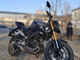 Yamaha MT 125cc, street / klasikiniai