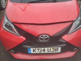 Toyota Aygo Dalimis toyota aygo 2016 m mechanika brezentinis stogas lieti