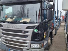 Scania P410 + LOHR 2007, автовозы