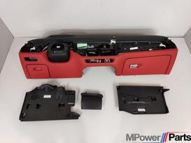 BMW X6 Bmw x6 m f96 lci lhd odinė panelė su daiktadežėm sakhirorange