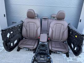 BMW X3 G01 facelift salonas su ventiliacija