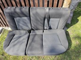 Opel Astra, 602143500B, sėdynės, saugos diržai