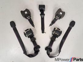 BMW i4 Bmw 4 g26 m saugos diržų komplektas set of seatbelts m