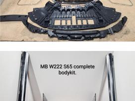 Mercedes-Benz S klasė bumpers, front grill