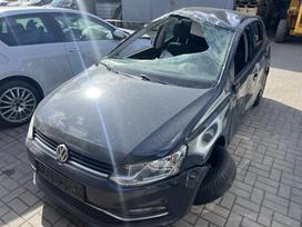 Volkswagen Polo for parts. Vokiška variklis cut pavarų dėžė rte spalv