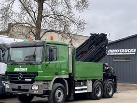 Mercedes-Benz ACTROS 2646 6X4 HIAB 377E6XS + HIPRO JIB 70 X-4, su kranu