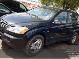 SsangYong Kyron по частям. Automobilis ardomas dalimis запасные части автомоби