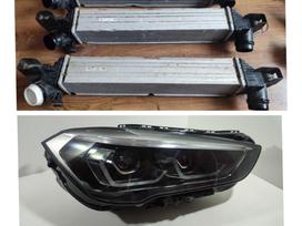 BMW X1, 7617597 7617604  7634565 5A01172  7617598, Intercooler žibintas r su blokeliais