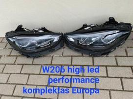 Mercedes-Benz C klasė Europiniai deveti led performance zibintai