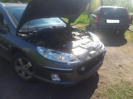 Peugeot 407 galimas detalių siuntimas į kitus