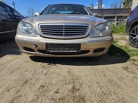 Mercedes-Benz S klasė Variklio kodas 112944 dėžės kodas 722618 spalvos kodas 6