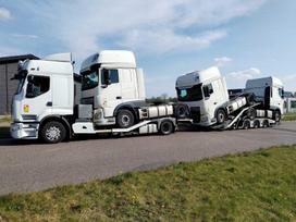Renault 460 DXi + ROLFO HERCULES 3 / TRUCK-LKW TRANSPORTER, auto vedēji