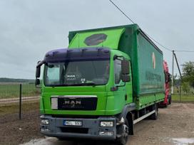 MAN TGL 12.250, бортовые с шторами