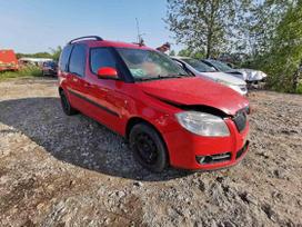 Skoda Roomster dalimis. Automobilis ardomas dalimis запасные части автомобиля