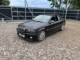 BMW 330 Bmw e46 cabrio m54b30 spalva schwarz 2 ratai r18 m paketo