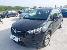 Opel Crossland X for parts. Opel crossland x 2018 metų variklio kubatūra 1 2 benzi
