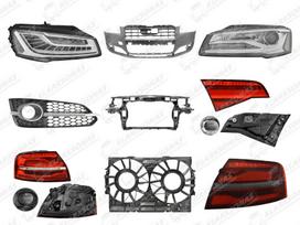 Audi A8 dalimis. Naujos kėbulo dalys platus pasirinkimas mažos kainos