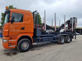 Scania R 580, timber trucks