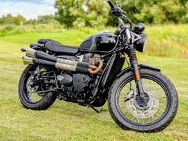 Triumph Scrambler 900cc, street / classic