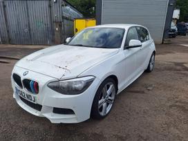 BMW 1 serija F20 msport dalimis n47d20c mechanika spalva a300