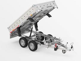 TEMARED Tipper 2515/2 ALU, lengvųjų automobilių priekabos