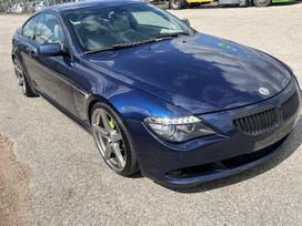 BMW 6 serija for parts. Dalimis bmw 635d 210kw variklio kodas 306d5 pava
