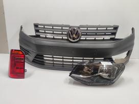 Volkswagen Caddy bumpers, lights, front grill
