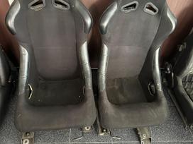 BMW 2800CS, E9 E12 E28, dalimis. Sportinės sėdynės gamintojas nežinomas 2 vnt 1100eur