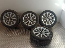 BMW AKCIJA Ratlankiai 5-6-7 ziema, light alloy, R18